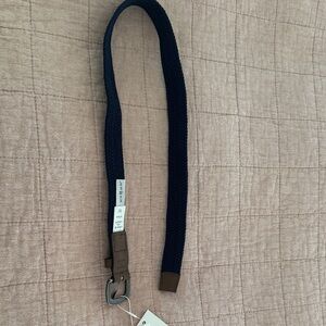 Navy Blue Woven Boy’s Belt